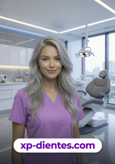 Profesional dental en una clínica moderna